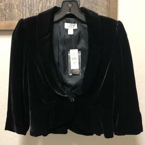 Ann Taylor LOFT formal velvet jacket